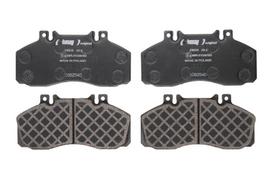 LUMAG Stabdžių kaladėlių komplektas Brake pad set LUMAG 29835 00 902 10 29835 00 902 10