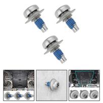 3 vnt. Automobilio Variklio Važiuoklės Varžtai Ir Sraigtai Apatinės Apsauginės Plokštės Sraigtai WHT000729A Motociklo Dalys 8mm X 20mm CHINA