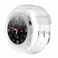 Silicone Strap Case For Samsung Galaxy Watch 8 40mm 44mm Band Bracelet Wristband Galaxy Watch 8 TPU Protect Cover Integrated Watch 8-40mm skaidri