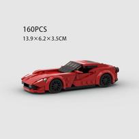 MOC lenktyninis sportinis automobilis Transporto priemonė Miesto greičio čempionas Lenktynininkas Technika Statybiniai blokeliai Plytų rinkinys Superautomobilis Vaikams žaislai Berniukams dovanos NSX