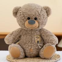 Romy Teddy Bear Doll Teddy Bear Warrior Doll Birthday Gift Plush Toy Soothing Doll 25cm ruda