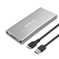 Qoltec M.2 SSD Enclosure, SATA, NGFF, USB 3.0, 2TB