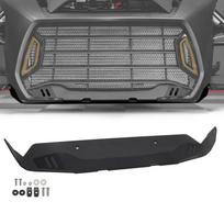 Priekinė radiatoriaus apsaugos plokštė apatinei bamperio lūpai, aliumininė, tinkanti visiems „Can Am Ryker 600 900 Sport Rally“ modeliams juoda