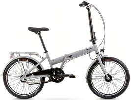 Sulankstomas dviratis Romet Wigry Classic 20" 2025 pilkas