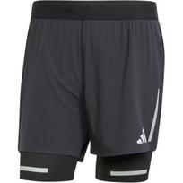 Adidas Ultimate Running Atspindintys 2-in-1 Šortai Vyriški Šortai Juodi JD7800 2XL black