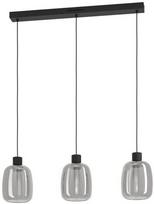 Eglo Molochio-z Led pakabinamas šviestuvas, 3x11.1w, Rgb Cct, juodas stiklas