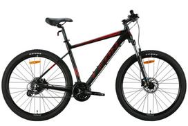 Kalnų dviratis Leon XC 80 AL 27.5", juoda/raudona