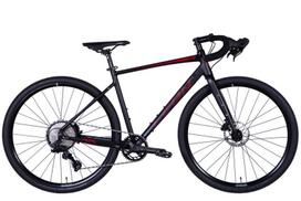 Žvyro dviratis Leon GR-90 HDD 28", juoda/raudona