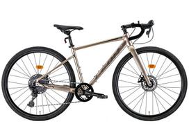 Žvyro dviratis Leon GR-80 DD 28", ruda