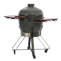 TunaBone Kamado Pro 24" L keramikinė kepsninė, pilka