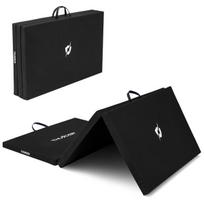 Sulankstomas gimnastikos čiužinys Thunder MG-03, 197x100x5 cm, juodas