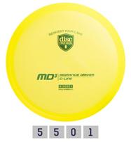 Diskgolfo diskas Midrange Driver C-LINE MD3 Yellow