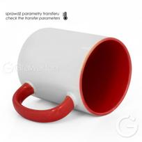 Puodelis ETI PLUS raudonas vidus 95x80 mm| 811219