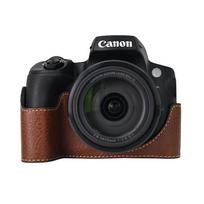 Canon SX70 HS PU Odos Fotoaparato Pusės Kūno Dėklas SX70HS Apatinė Atidaroma Magnetinis Dangtelis