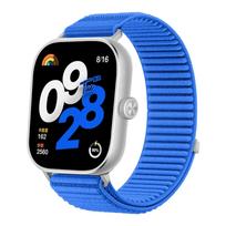 Naujas Nailoninis Dirželis Apyrankė Redmi Watch 6 5 4, Kvėpuojanti Apyrankė Xiaomi Mi Band 9 Pro/8 Pro Išmaniųjų Laikrodžių Aksesuarai for Redmi watch 4 mėlyna