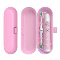 1 vnt. elektrinio dantų šepetėlio kelioninis dėklas, skirtas „Philips Sonicare“ elektrinio dantų šepetėlio kelioninei dėžutei Universali dantų šepetėlio laikymo dėžutė rožinė