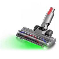 Dyson V7 V8 V10 V11 V15 Vakuuminis priedas, skirtas kietmedžio grindų kilimui V formos šerių ritininis šepetys su LED lemputėmis