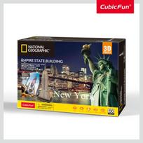 CUBICFUN NG 3D dėlionė „Empire State Building“