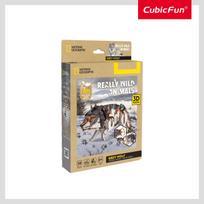 CUBICFUN NG 3D dėlionė „Pilkasis vilkas“