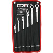 Yato veržliarakčio YT-50390 8-19mm 6vnt 90T, sukamoji galva, CrV plienas, kietumas 42-49 HRC, As-Drive profilis