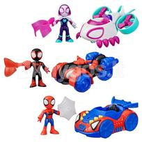 SPIDER-MAN SPIDEY AND HIS AMAZING FRIENDS Transporto priemonė, 7,6 cm