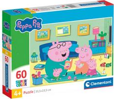 Dėlionė „Peppa Pig” 60 detalių, Clementoni