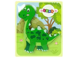 Medinė dėlionė „Dinozauras“