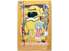 Hasegawa - 20 MechatroWeGo x Evangelion EVA-00 + Rei Ayanami, 1/20, 52272