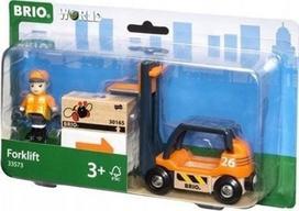 BRIO 33573 kėlimo vežimėlis medinio traukinio geležinkeliui su figūrėle, nuo 3 metų.