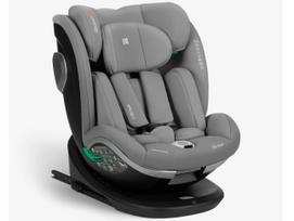 Automobilinė kėdutė KikkaBoo i-Drive Light Grey 40-150cm