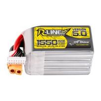 Lipo Tattu R-Line 5.0 1550mAh 22.2V 150C 6S akumuliatorius su XT60 jungtimi