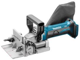 akumulatorowa frezarka do rowków, lamelownica 18V Li-Ion 2x3,0Ah LXT Makita [DPJ180RFJ]