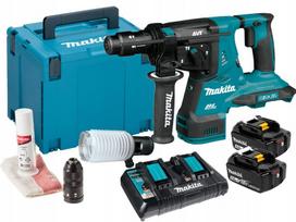 akumulatorowa młotowiertarka SDS+ 2x18V Li-Ion, 2x5,0Ah, w walizce,  Makita [DHR281PT2J]