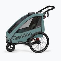 Dviračio priekaba Qeridoo Qupa 1 mineral blue