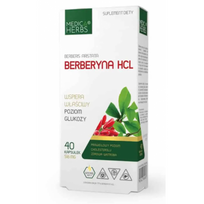 Medica Herbs Berberine HCL 516 mg 40 caps