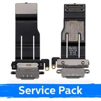 Įkrovimo lizdas skirtas Apple iPad Pro 13 (2024) Gen7 su flex / sidabrinis / (Service Pack)