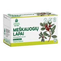 Meškauogių lapai – Švenčionių vaistažolių fabrikas, 24 pakelių