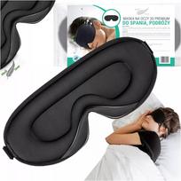 3D miego kaukė Medi Sleep, 99% šviesą blokuojanti reguliuojama akių kaukė
