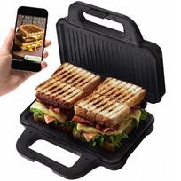 Panini sumuštinių keptuvė elektrinis grilis sumuštiniams 1400 W NON-STICK