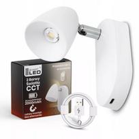 Belaidis LED sieninis šviestuvas Smartled, CCT reguliuojamas, magnetinis, nešiojamas