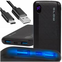 Išorinė baterija POWERBANK 10000 mAh 22,5W greitas įkrovimas QC PD USB-C USB galingas kelionių įrenginys