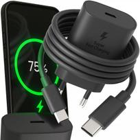 Spartusis sieninis USB-C 45W PD įkroviklis + USB-C į USB-C 3.0 2.4A 1m laidas