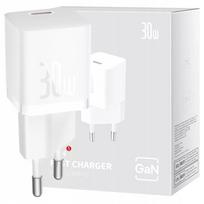 BASEUS greitas USB-C tinklo įkroviklis 30W GaN Mini greitasis įkrovimas PD
