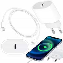 SPARTASIS TINKLO ĮKROVIKLIS USB-C 20W + 1M LAIDAS TELEFONUI