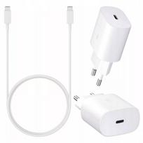 Spartusis sieninis įkroviklis Hello Case USB-C PD 25W + USB-C į USB-C laidas 1m