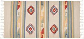 Beliani medvilninis Kilim kilimas 80 x 150 cm Daugiaspalvis APARAN