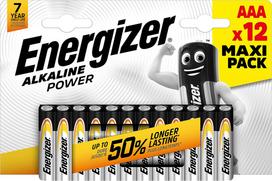 Energizer battery Alkaline Power AAA CHP12