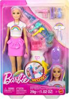 Mattel BARBIE HAIR PLAY RAINBOW SPARKLE lėlės rinkinys (JJP07)