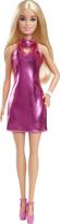 Mattel BARBIE madistė blizgančia rožine suknele (HYT88)