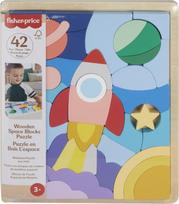 Mattel Fisher - price medinė dėlionė raketa